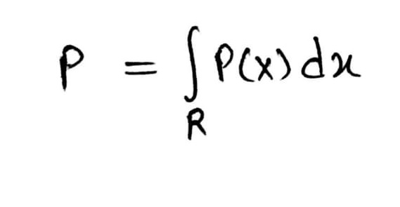 This image describes the formula for calculating the probability density estimation in non-parameter estimation.